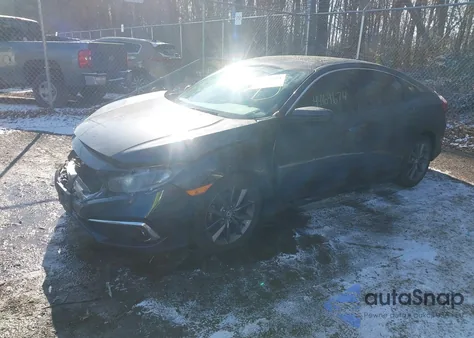 2021 Honda Civic Ex z USA, uszkodzony, nr VIN 19XFC1F31ME203470